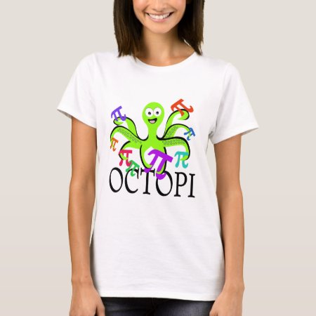 Pi Day Octopi T-shirt