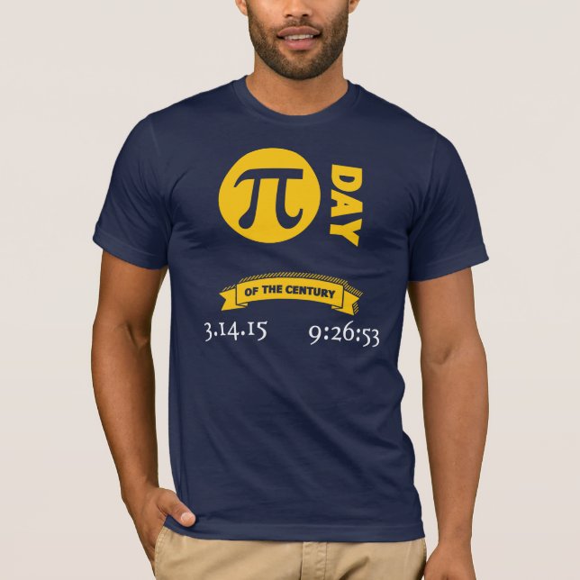 Pi Day Of The Century T-Shirt (Front)