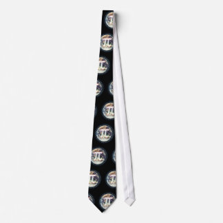 Pi Day on Earth Pattern | Geek Neck Tie