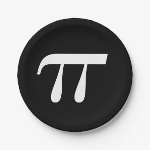Pi Day Paper Plates