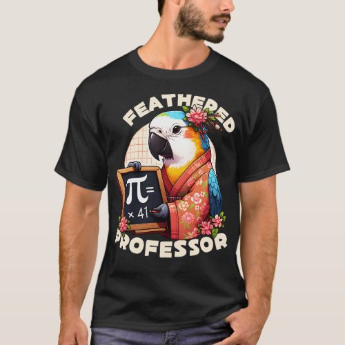 Pi day parrot T_Shirt