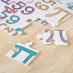 Pi Day Pi Symbols 3.14... Jigsaw Puzzle