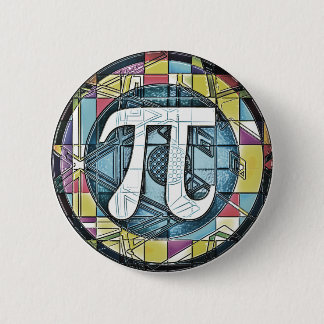 Pi Day Pi Symbols Button