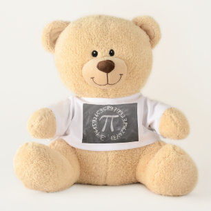 Pi Day PiDay Chalkboard Education Teddy Bear