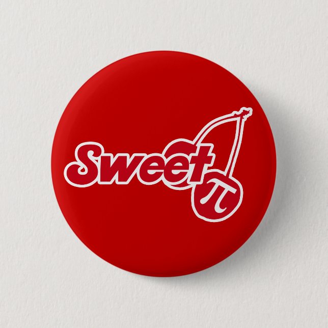 Pi Day Pinback Button (Front)