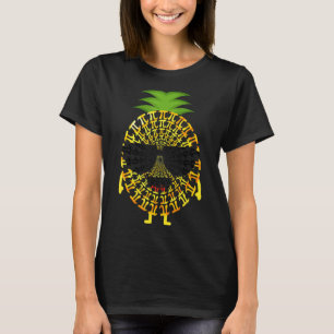 Pi Day Pineapple 3,14 Pi Symbol Math Teachers For  T-Shirt