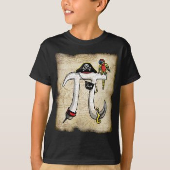 Pi Day Pirate T-shirt by PiintheSky at Zazzle