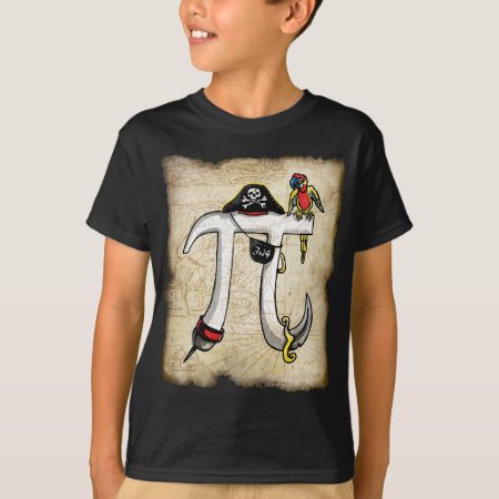 Pi Day Pirate T-shirt