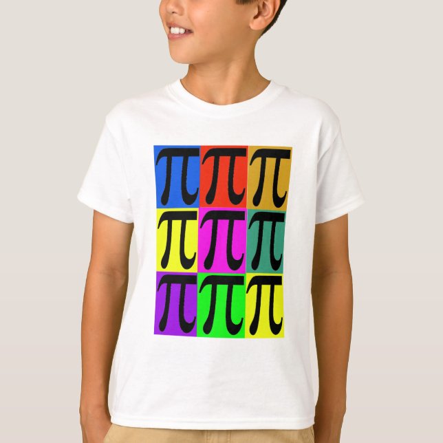 Pi Day POPART gifts T-Shirt (Front)