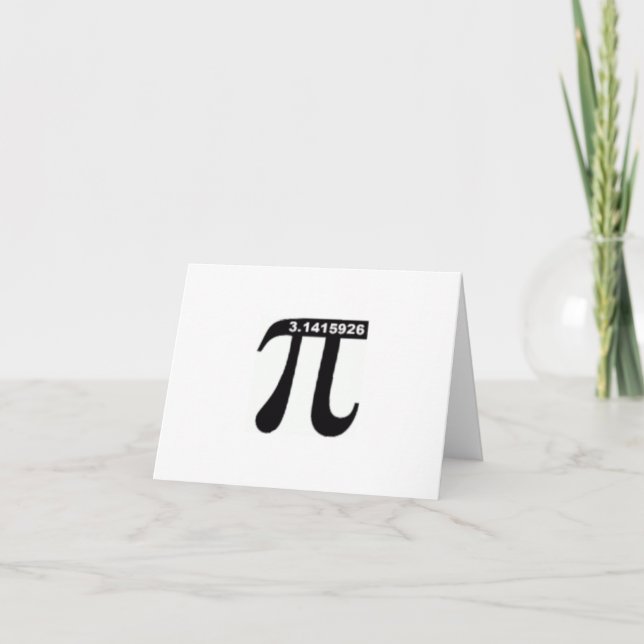 Pi Day SALE ~ March 14th Madness Card (Front)