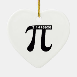 Pi Day SALE ~ March 14th Madness Ceramic Ornament