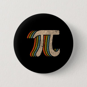 Pi Day Shirt Spiral Pi Math Teacher Student Kids P Button