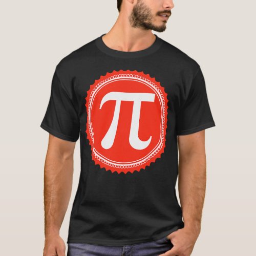 Pi Day Simple Design T_Shirt