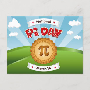 Pi Day Social Postcard