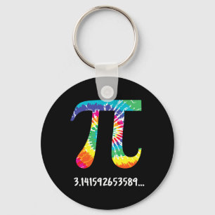 Pi Day Tie Dye T Shirt For Math Teacher Physics Te Keychain