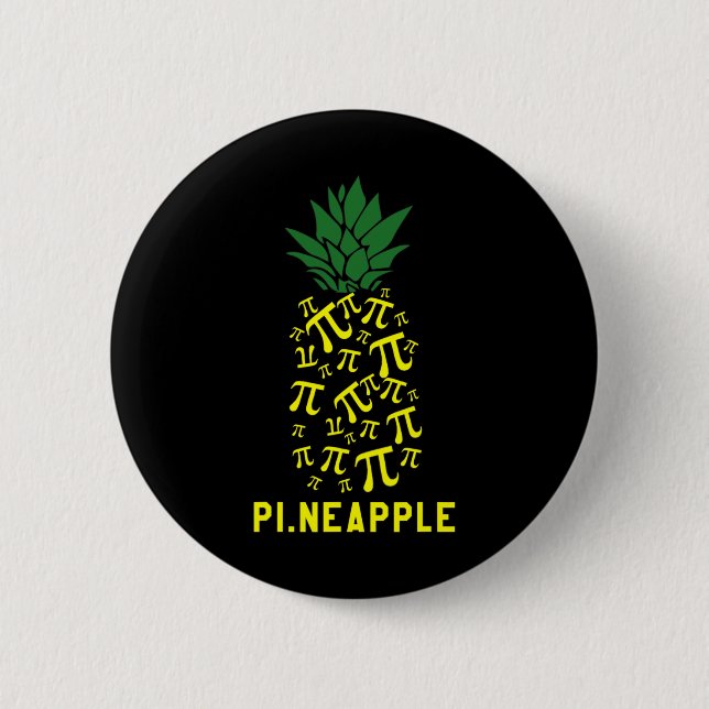 Pi Day Women Men Kids Math Teacher Funny Math Pun  Button (Front)