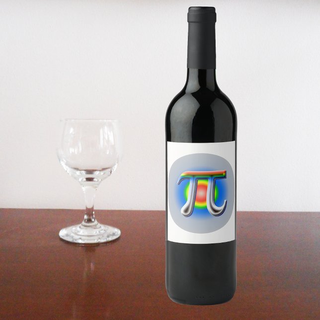Pi Day Zone  Wine Label (Creator Uploaded)