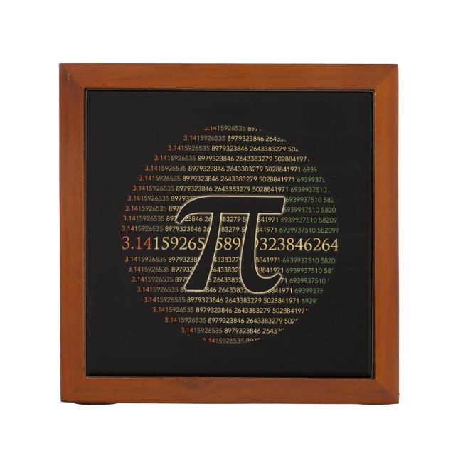 Pi Eclipse Desk Organizer (Front)