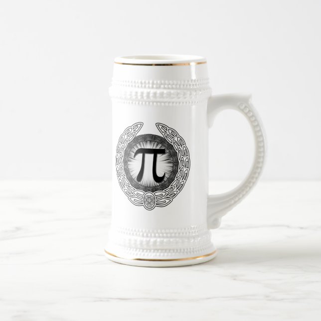 PI Emblem Beer Stein (Right)