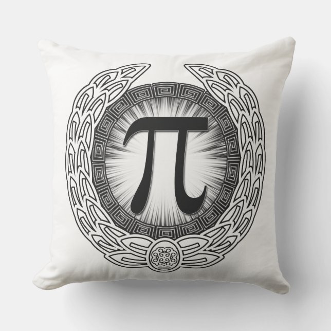 PI Emblem Outdoor Pillow (Front)