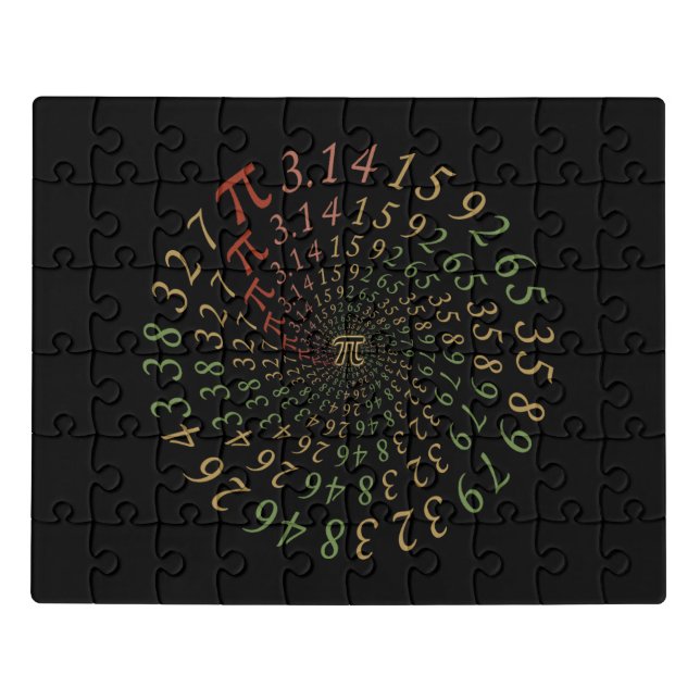 Pi Galaxy Jigsaw Puzzle (Puzzle Horizontal)