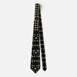 Pi Geeky Math Science Physics STEM CricketDiane Neck Tie