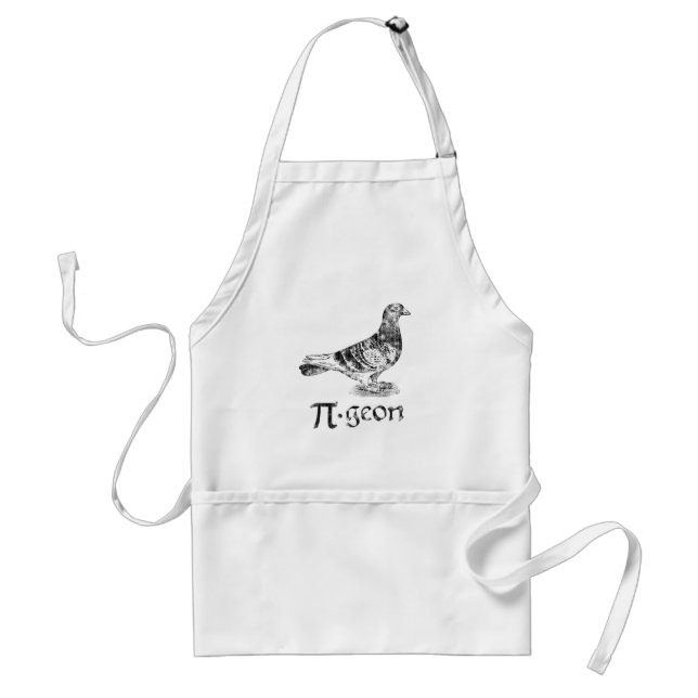 PI-geon Adult Apron (Front)