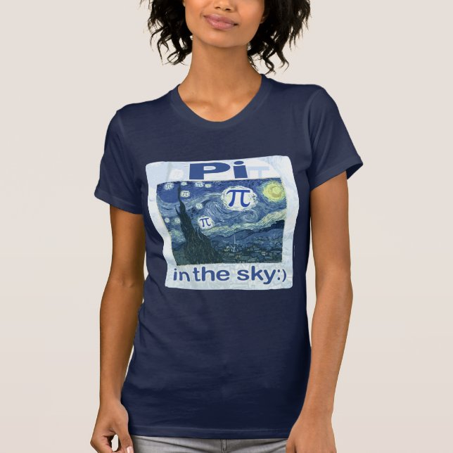 Pi in the Sky by Mudge Studios T-Shirt (Front)