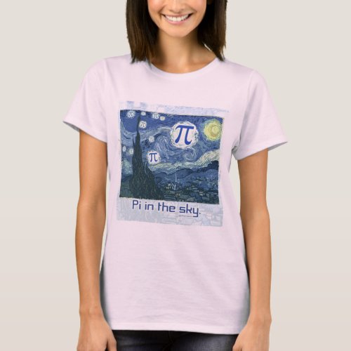 Pi in the Sky Gift Ideas T_Shirt
