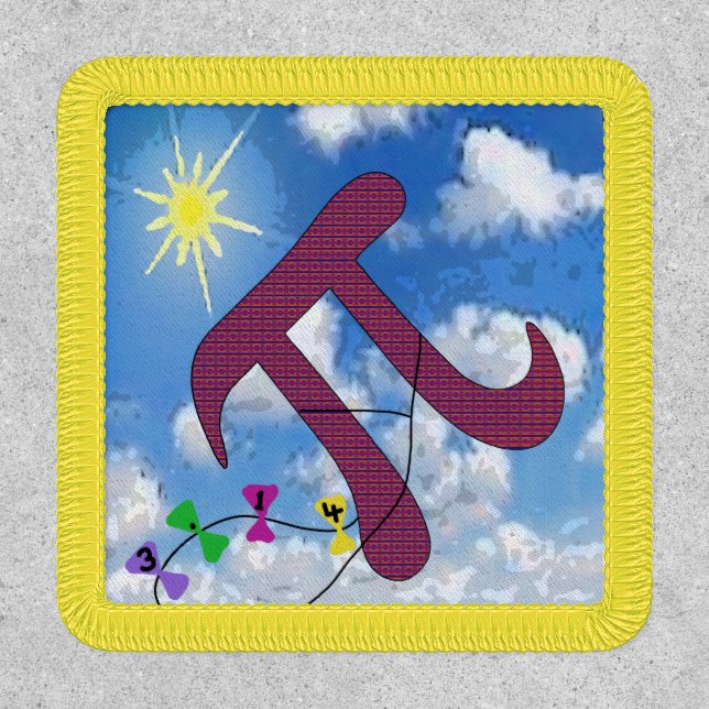Pi in the Sky  Patch (Front)
