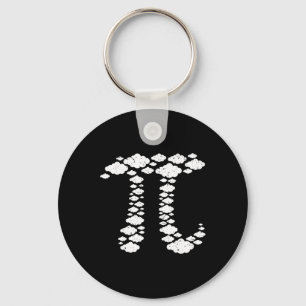 Pi In The Sky. Pi 3.14. Pi Day 3.14. Pi Day Funny  Keychain
