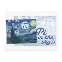 Pi in the Sky Postcard Pi in the Sky Postcard