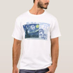 Pi In The Sky T-shirt at Zazzle