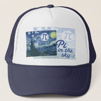 Pi In The Sky Trucker Hat by PiintheSky at Zazzle