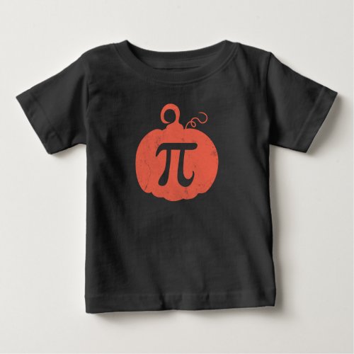 Pi inside Pumpkin Baby T_Shirt