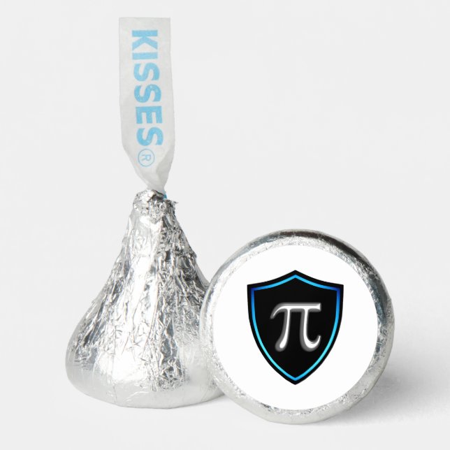 Pi Irrational Shield Mathematics 14 Happy march Pi Hershey®'s Kisses® (Front)