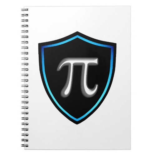 Pi Irrational Shield Mathematics 14 Happy march Pi Notebook