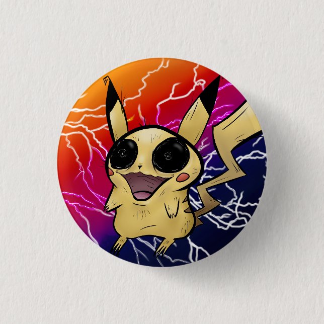 Pi Kachu Button (Front)
