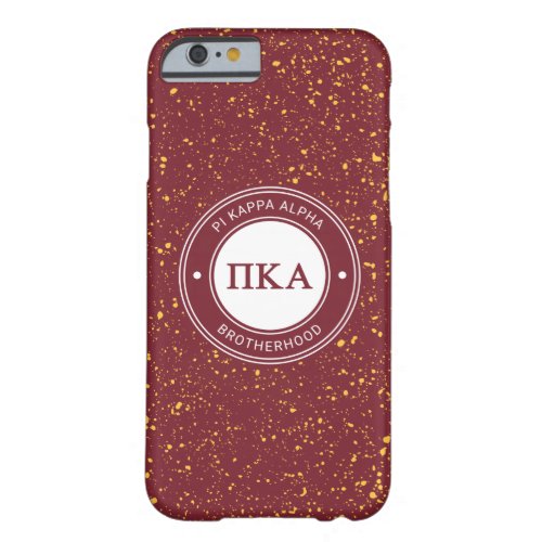 Pi Kappa Alpha  Badge Barely There iPhone 6 Case