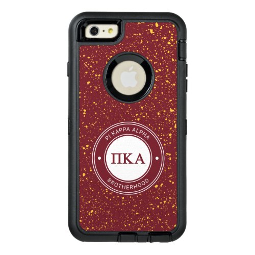Pi Kappa Alpha  Badge OtterBox Defender iPhone Case