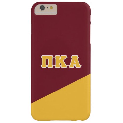 Pi Kappa Alpha  Greek Letters Barely There iPhone 6 Plus Case