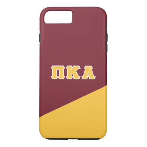 Pi Kappa Alpha  Greek Letters iPhone 8 Plus7 Plus Case
