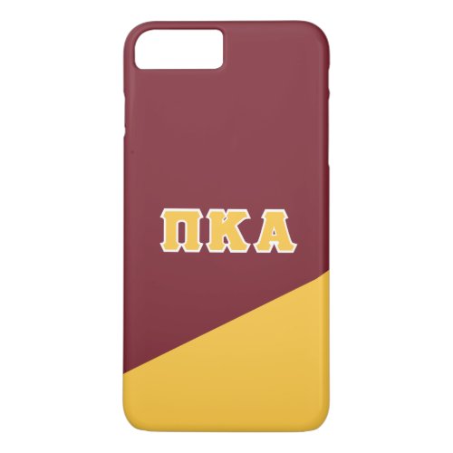 Pi Kappa Alpha  Greek Letters iPhone 8 Plus7 Plus Case