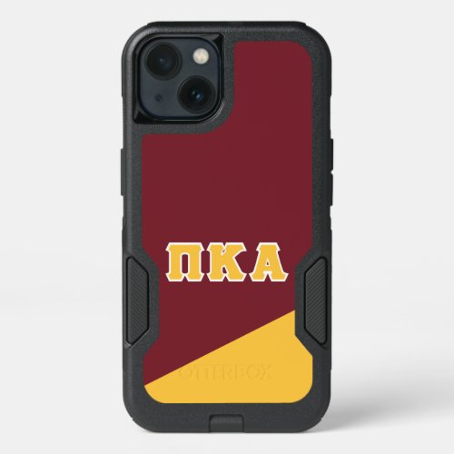 Pi Kappa Alpha  Greek Letters iPhone 13 Case