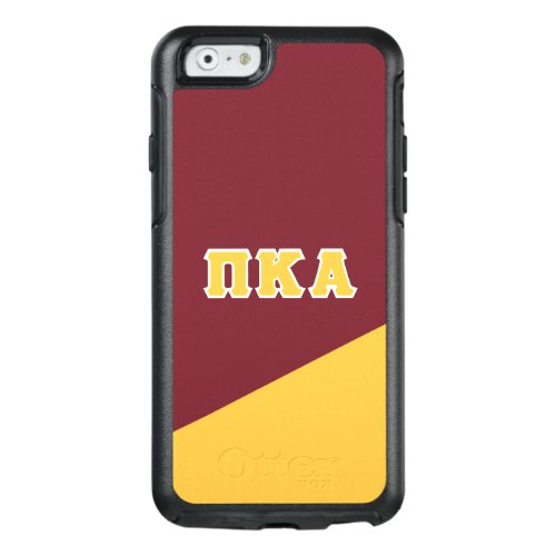 Pi Kappa Alpha  Greek Letters OtterBox iPhone 66s Case