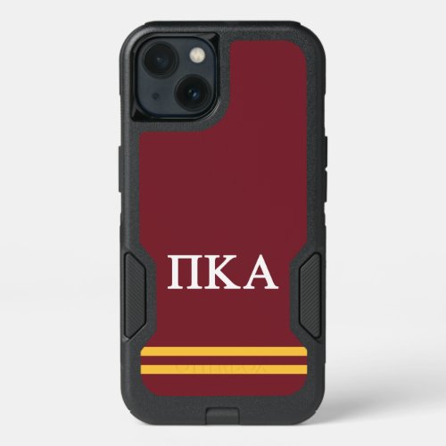 Pi Kappa Alpha  Sport Stripe iPhone 13 Case