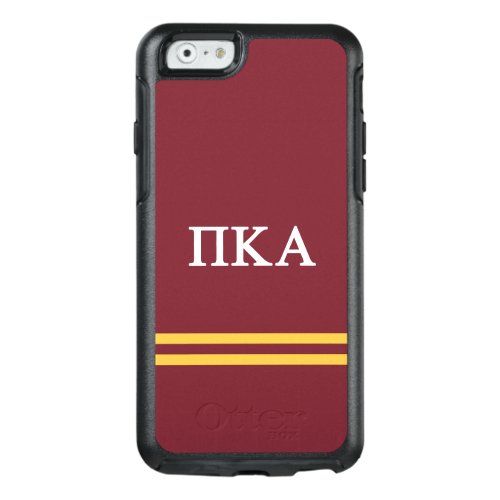 Pi Kappa Alpha  Sport Stripe OtterBox iPhone 66s Case