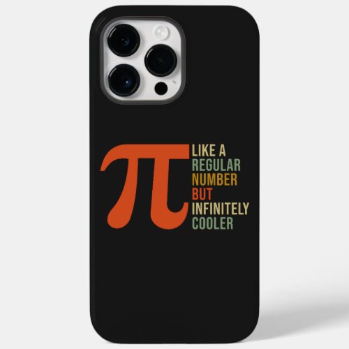 Pi Like a Regular Number But Cooler Funny Pi Day Case_Mate iPhone 14 Pro Max Case