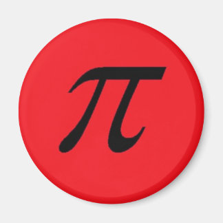 Pi Magnet Red