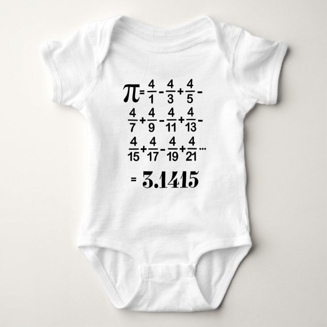 Pi March 14 Baby Bodysuit (Front)
